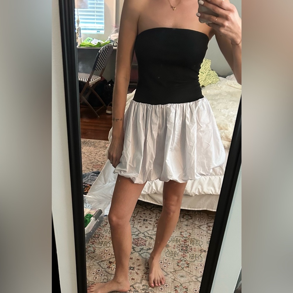Bubble mini dress